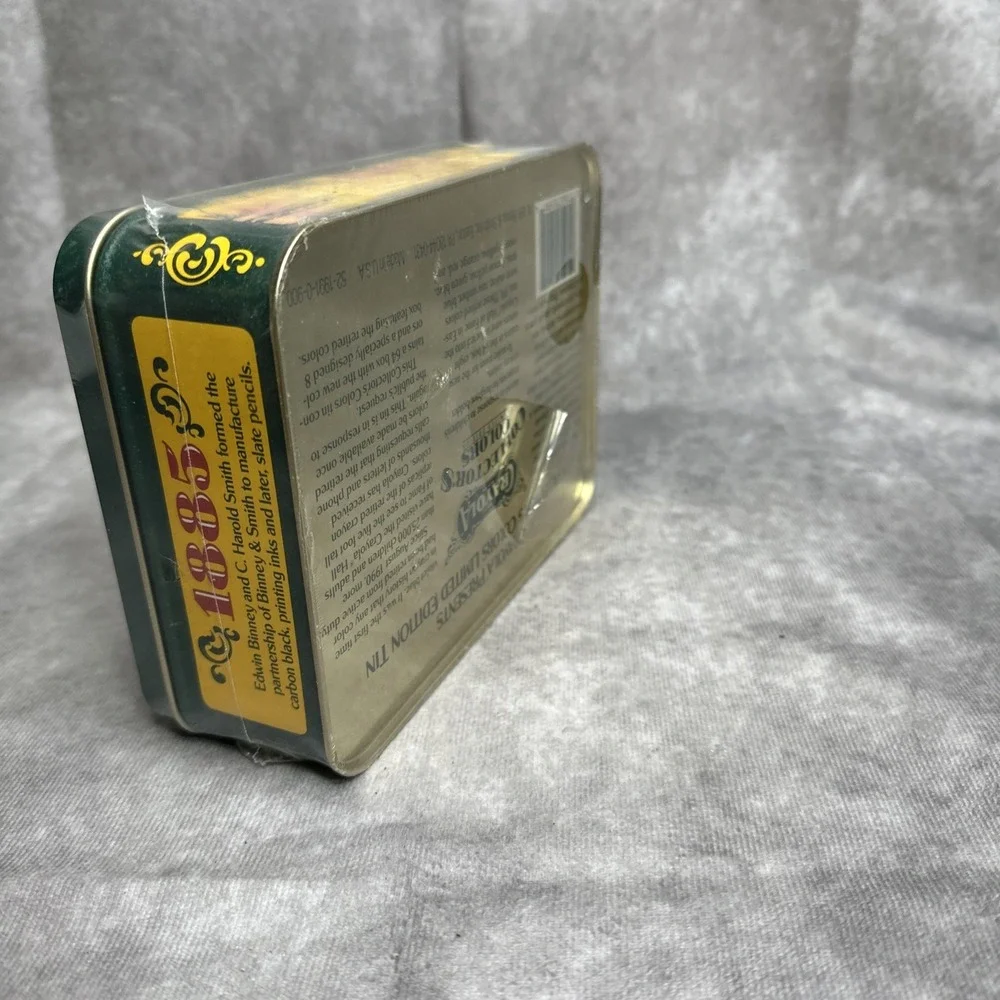 Vtg Opened/New Crayola 1991 Collectors Colors Limited Edition Tin‎ 72 Crayons